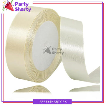 1/2 inch Satin Ribbon Roll For Birthday, Anniversary, Bridal Shower, Baby Shower and Gift Decoration